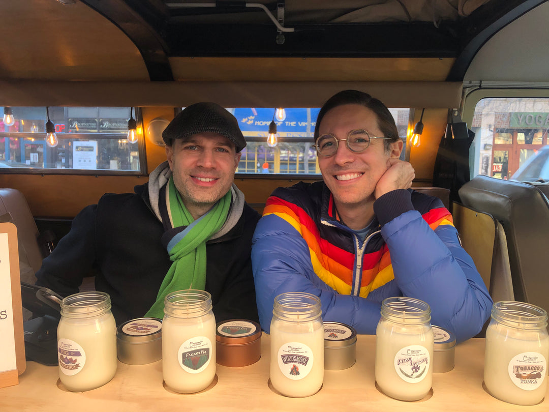 Edgewater Candles at Andersonville Hygge Fest