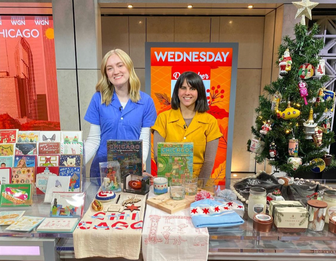 Foursided on WGN with Edgewater Candles!