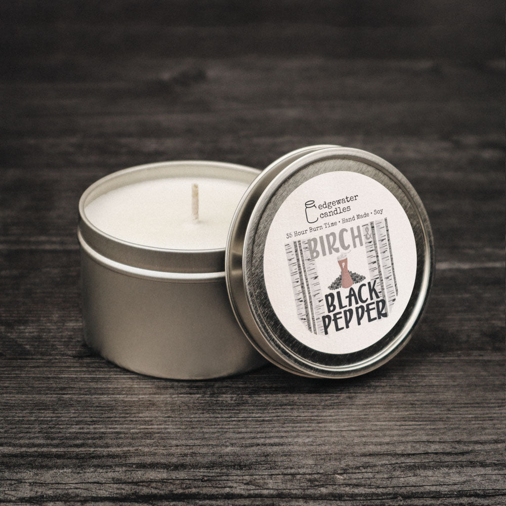 Travel Tin - Birch & Black Pepper