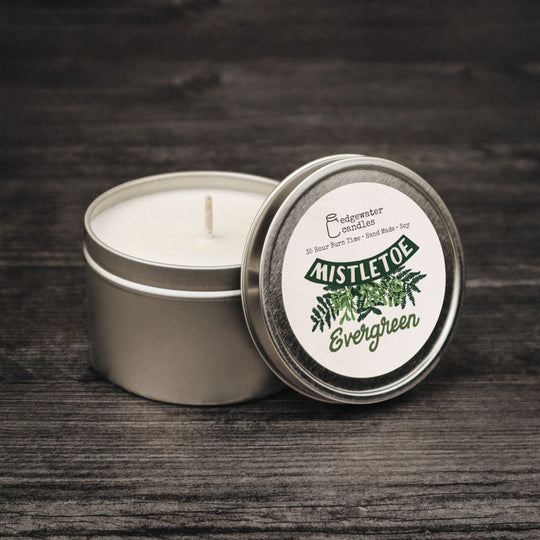 Travel Tin - Mistletoe Evergreen