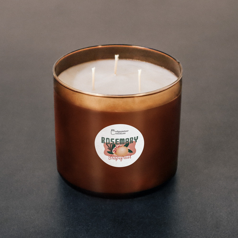 Statement Candle - Rosemary Grapefruit