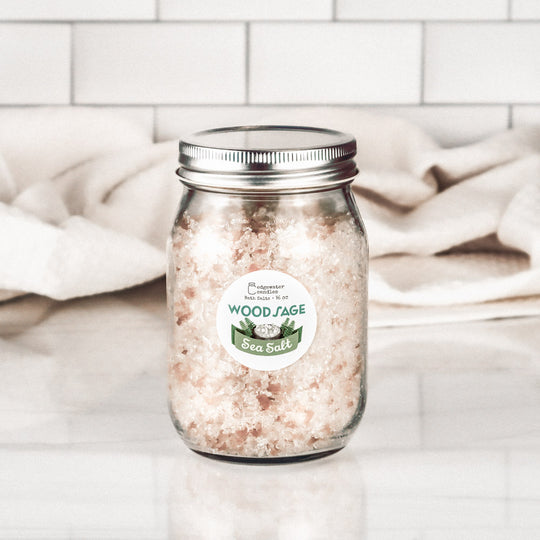 Bath Salts - Wood Sage Sea Salt