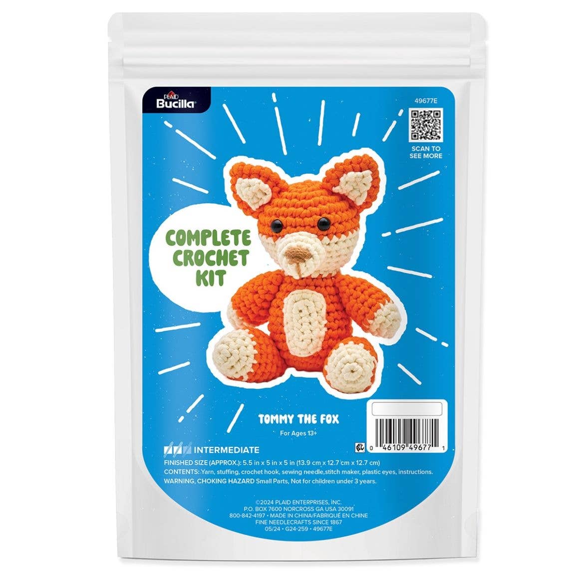 Crochet Kit - Fox – edgewater candles