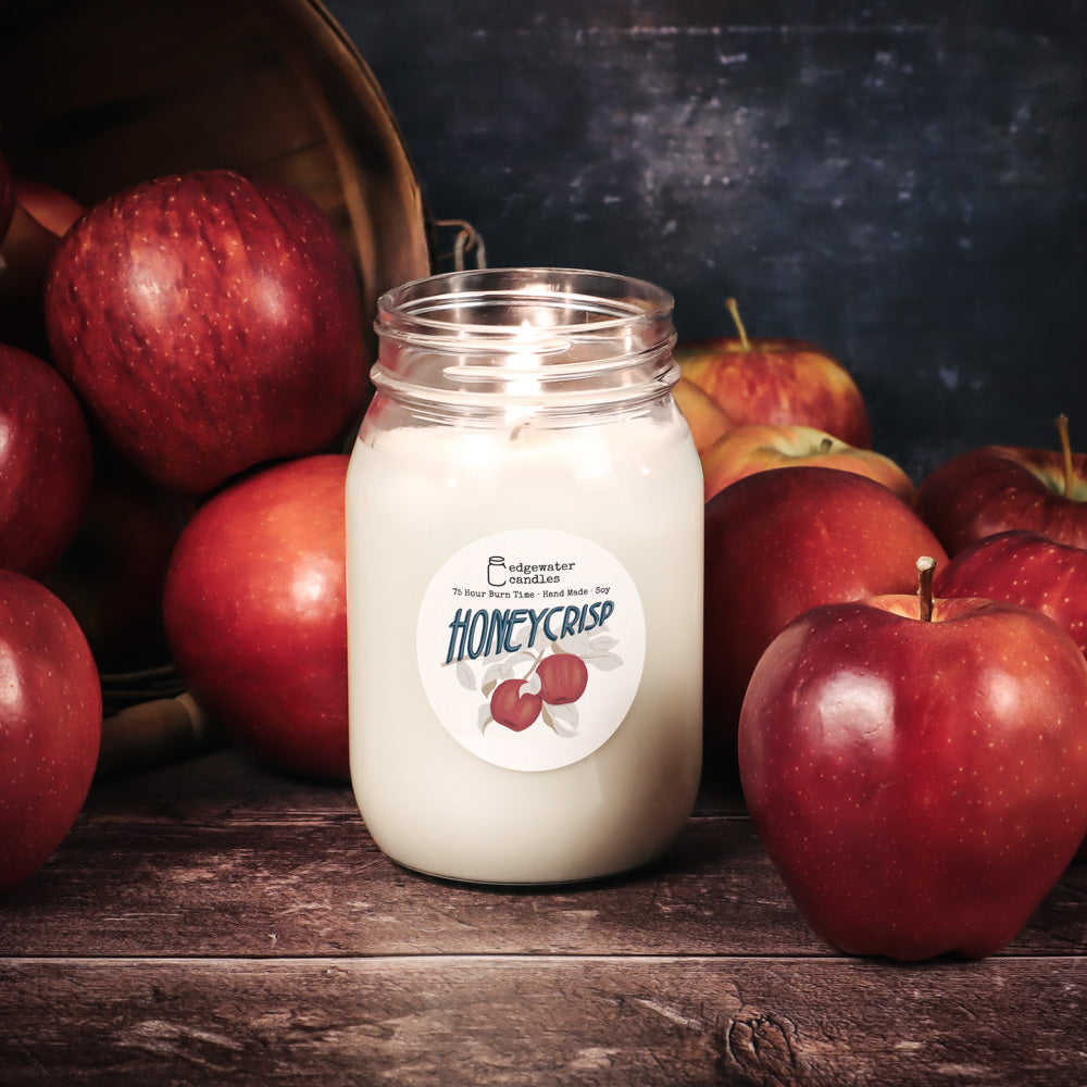 Honey crisp sold apple candles