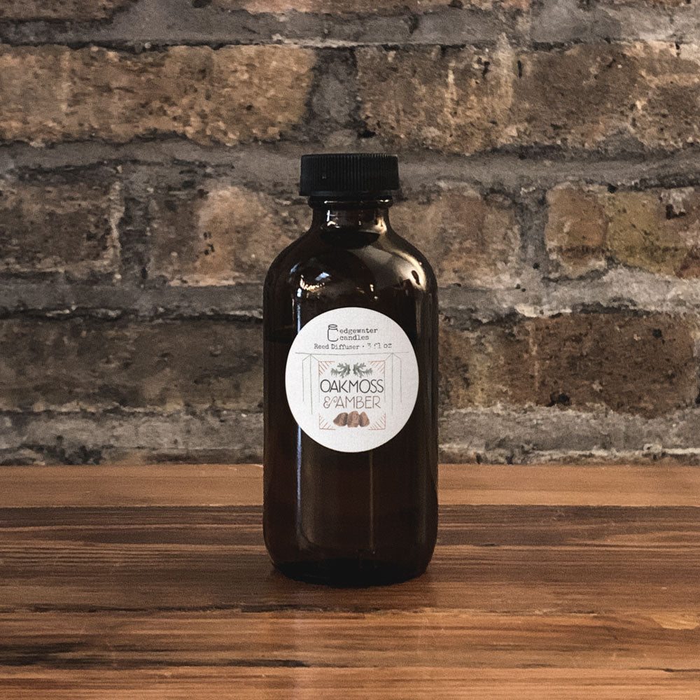 Reed Diffuser - Oakmoss & Amber