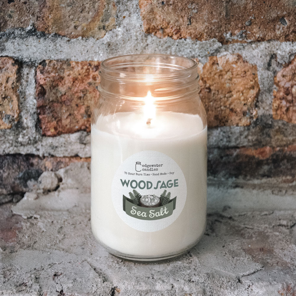 Wood Sage Sea Salt