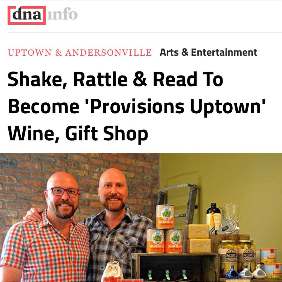 We Celebrate the grand opening of Provisions Uptown!