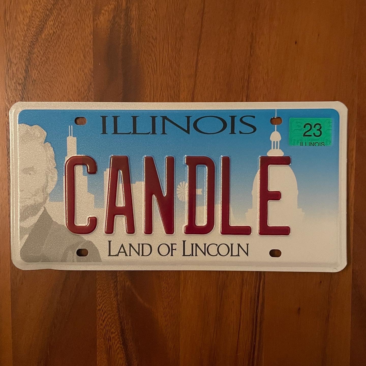 The Candle Camper - Vanity Plate "CANDLE" is here!