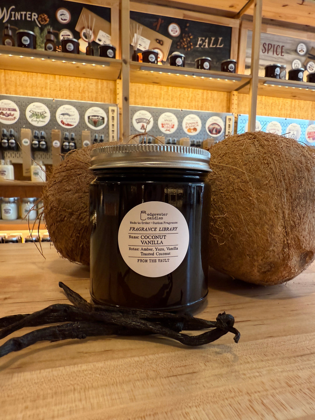 Coconut Vanilla Scent!