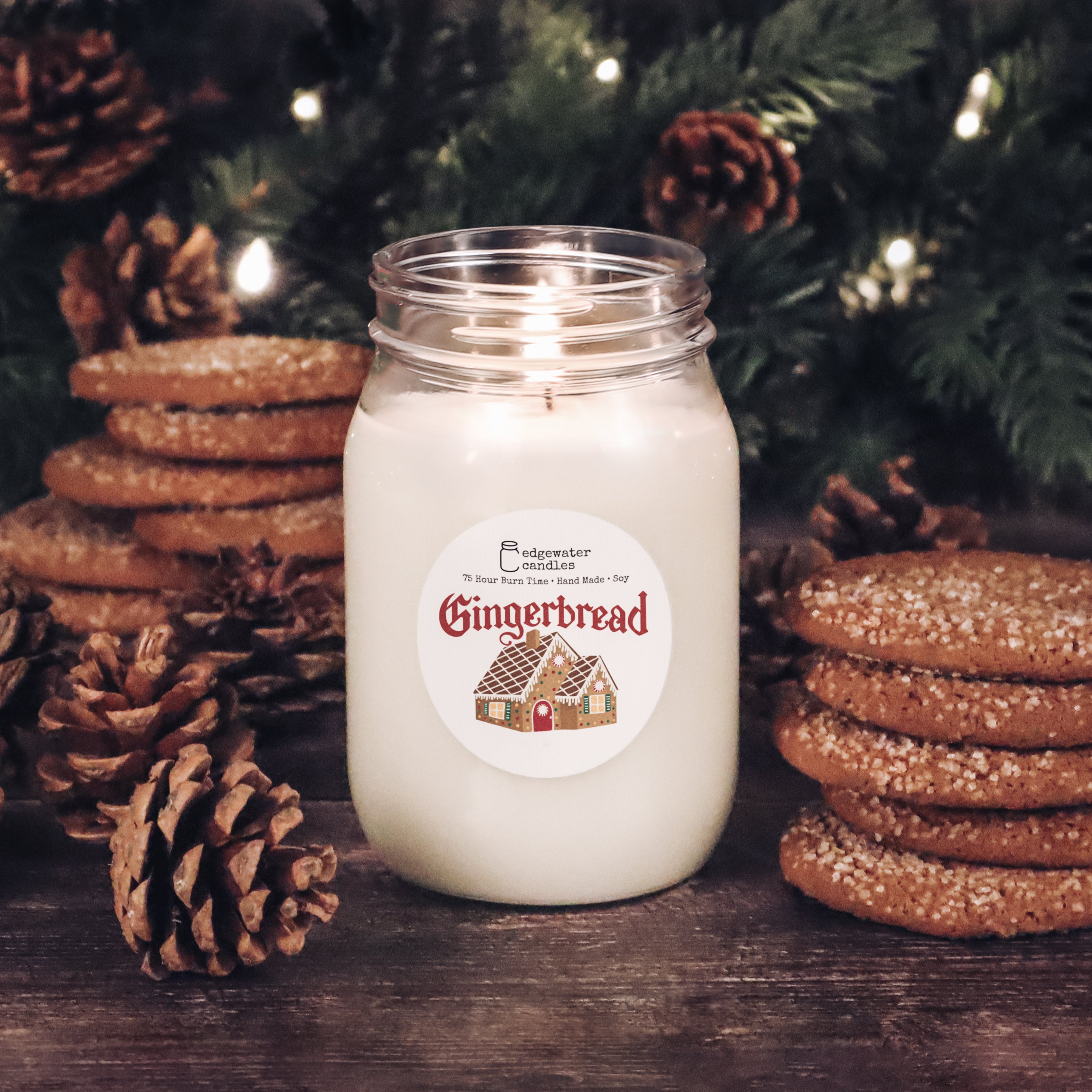 Introducing Gingerbread! Our newest limited edition seasonal scent.