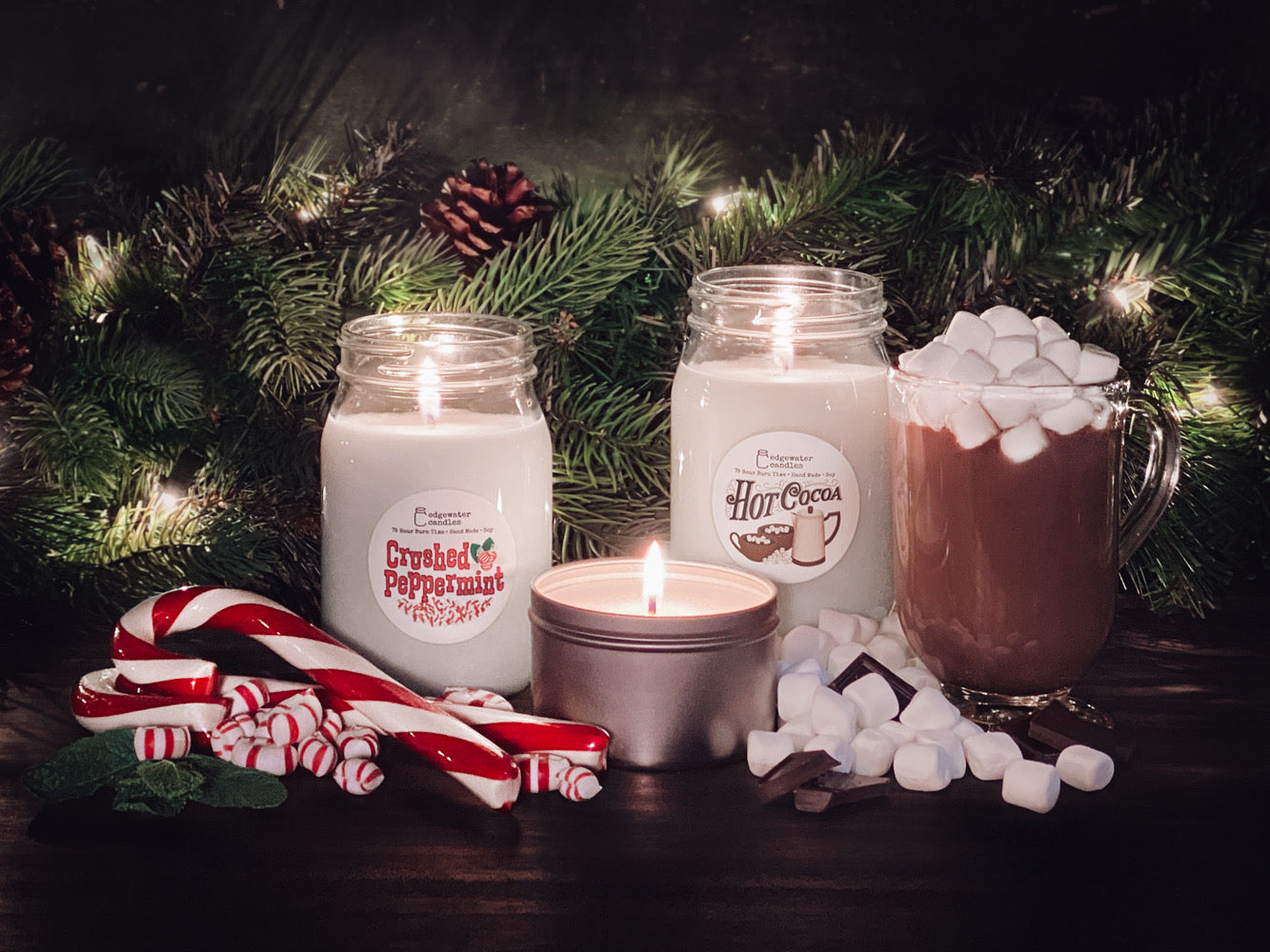 Introducing Hot Cocoa & Crushed Peppermint!