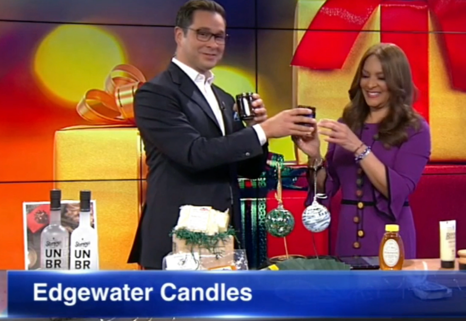 ABC 7 Features Edgewater Candles - Shop Local & Handmade!