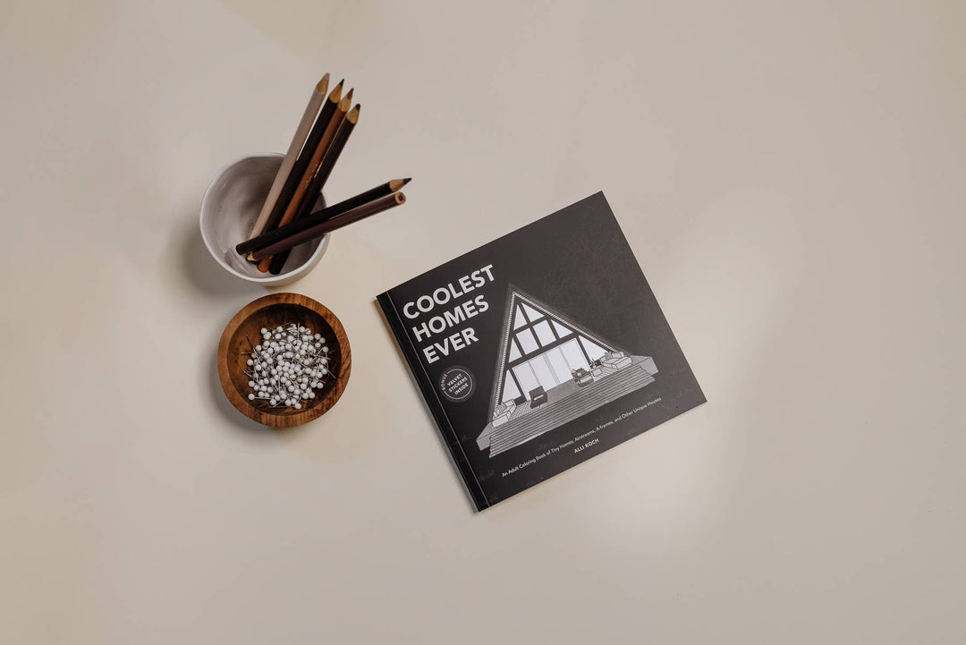 Coolest Homes Ever (Mini Coloring Book)