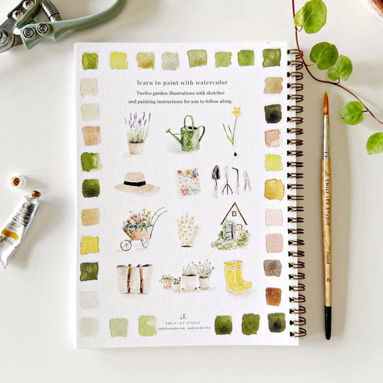 Watercolor Workbook Garden