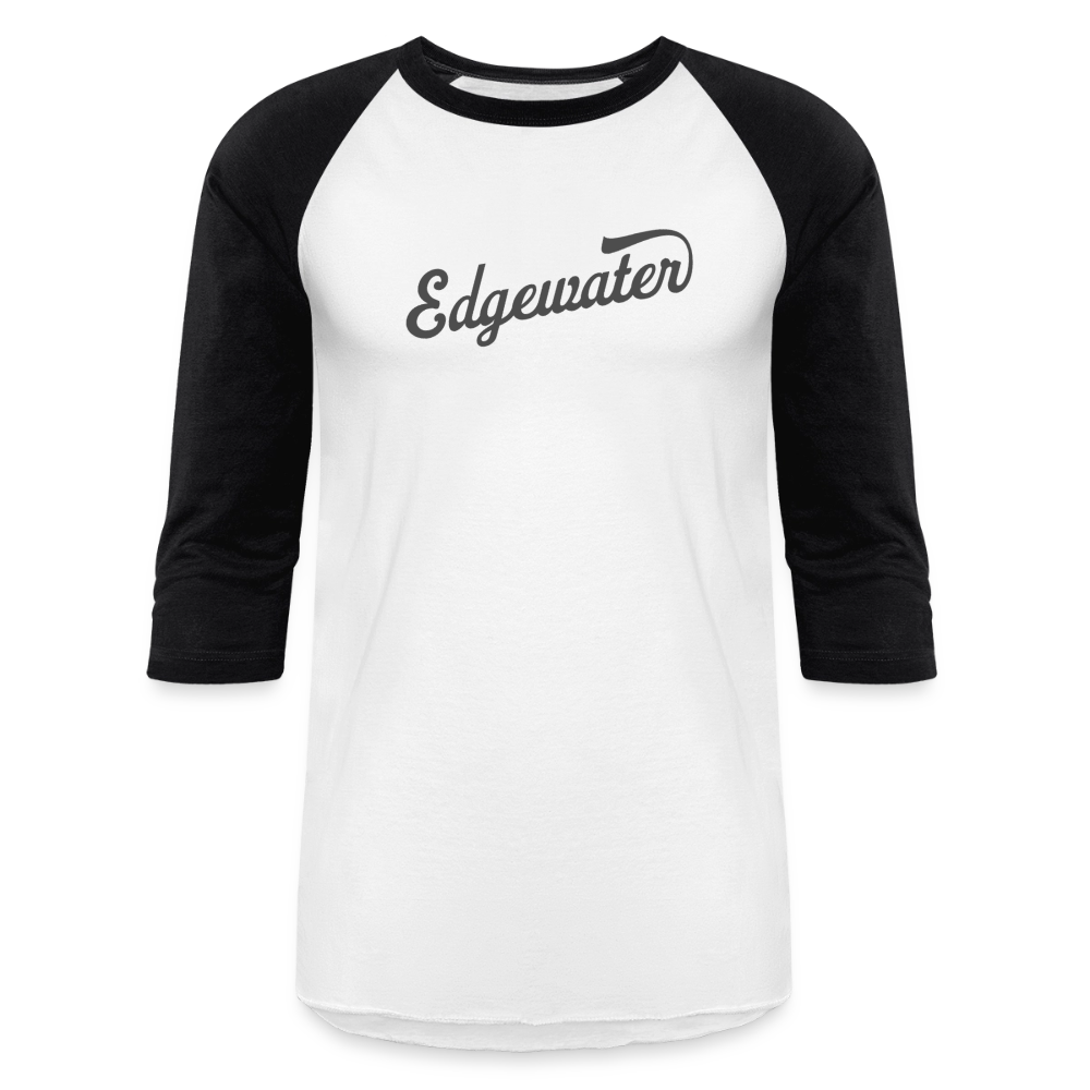 Edgewater Baseball T-Shirt - white/black