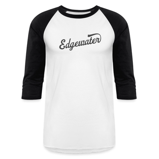 Edgewater Baseball T-Shirt - white/black