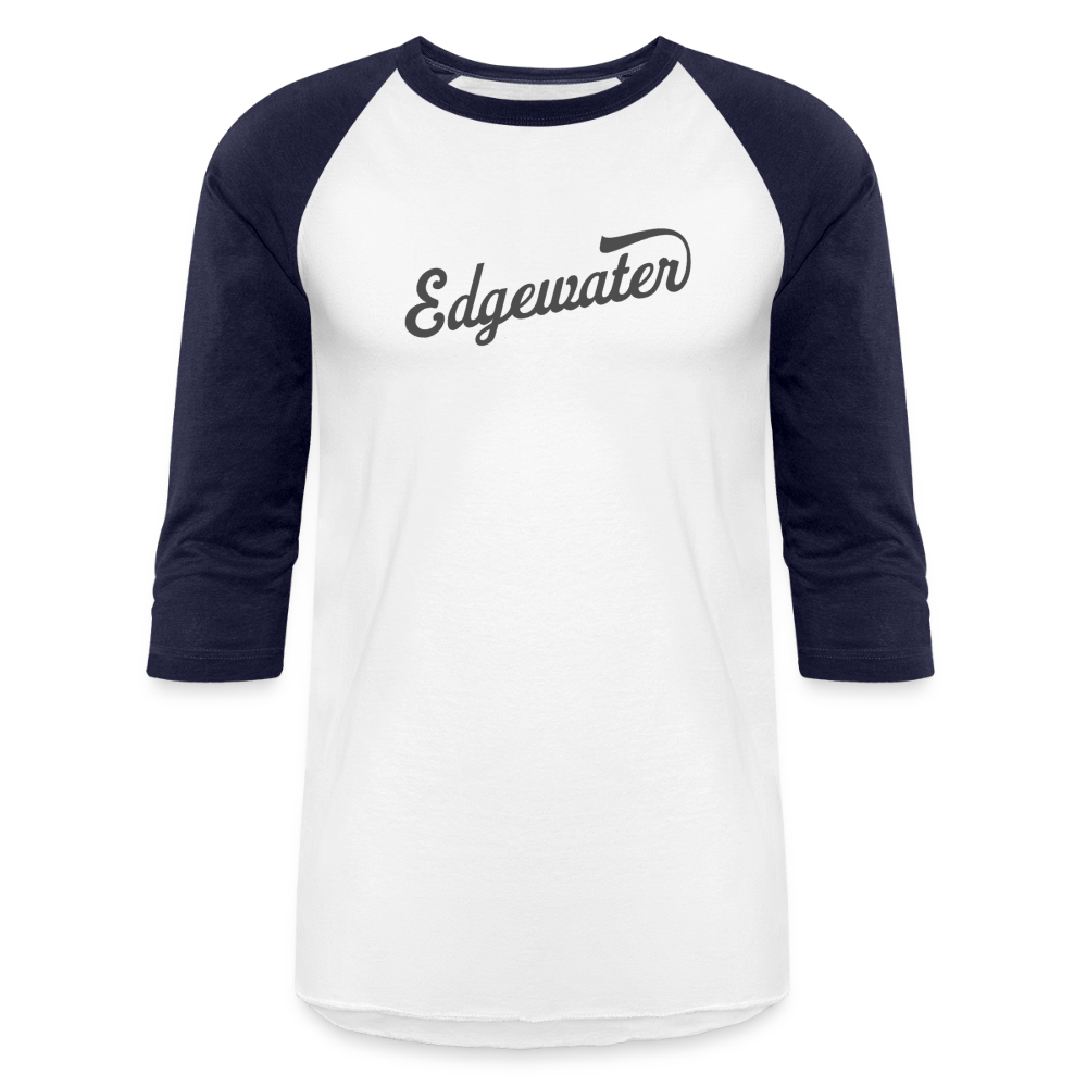 Edgewater Baseball T-Shirt - white/navy