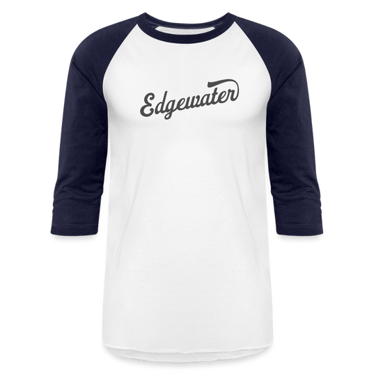 Edgewater Baseball T-Shirt - white/navy