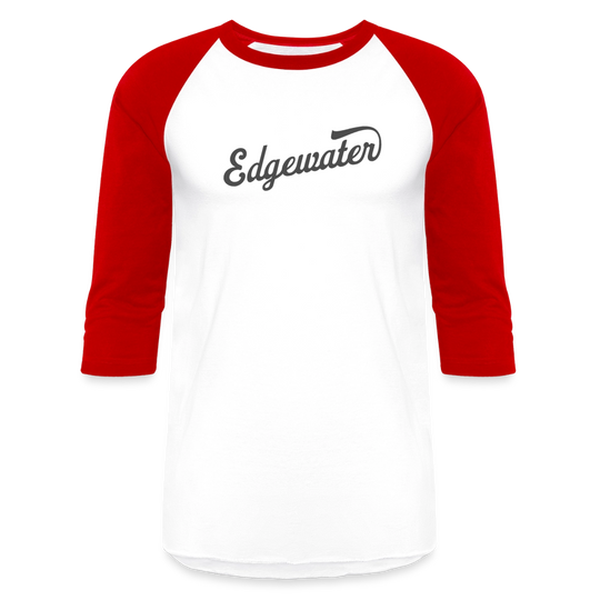 Edgewater Baseball T-Shirt - white/red
