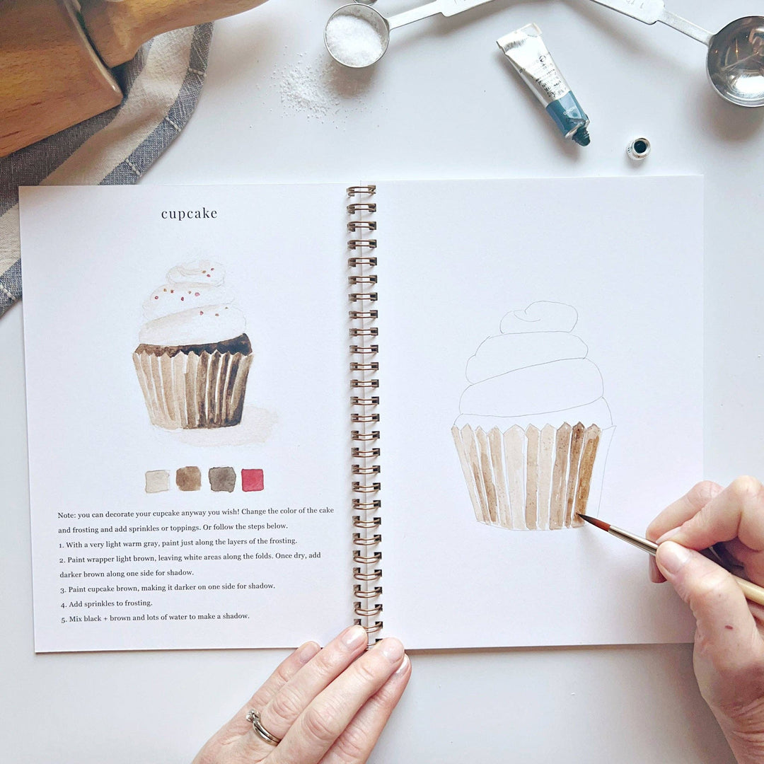 Watercolor Workbook Baking