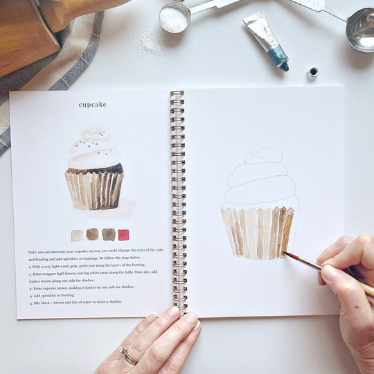 Watercolor Workbook Baking