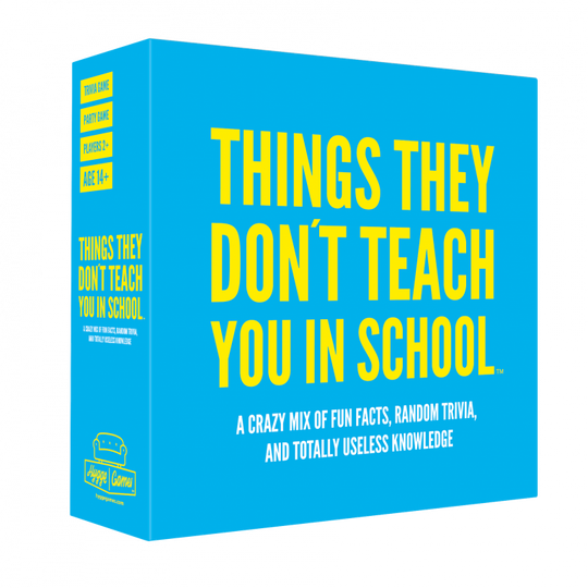 Card Game - Things They Don't Teach You In School