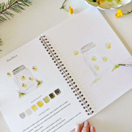 Watercolor Workbook Camping