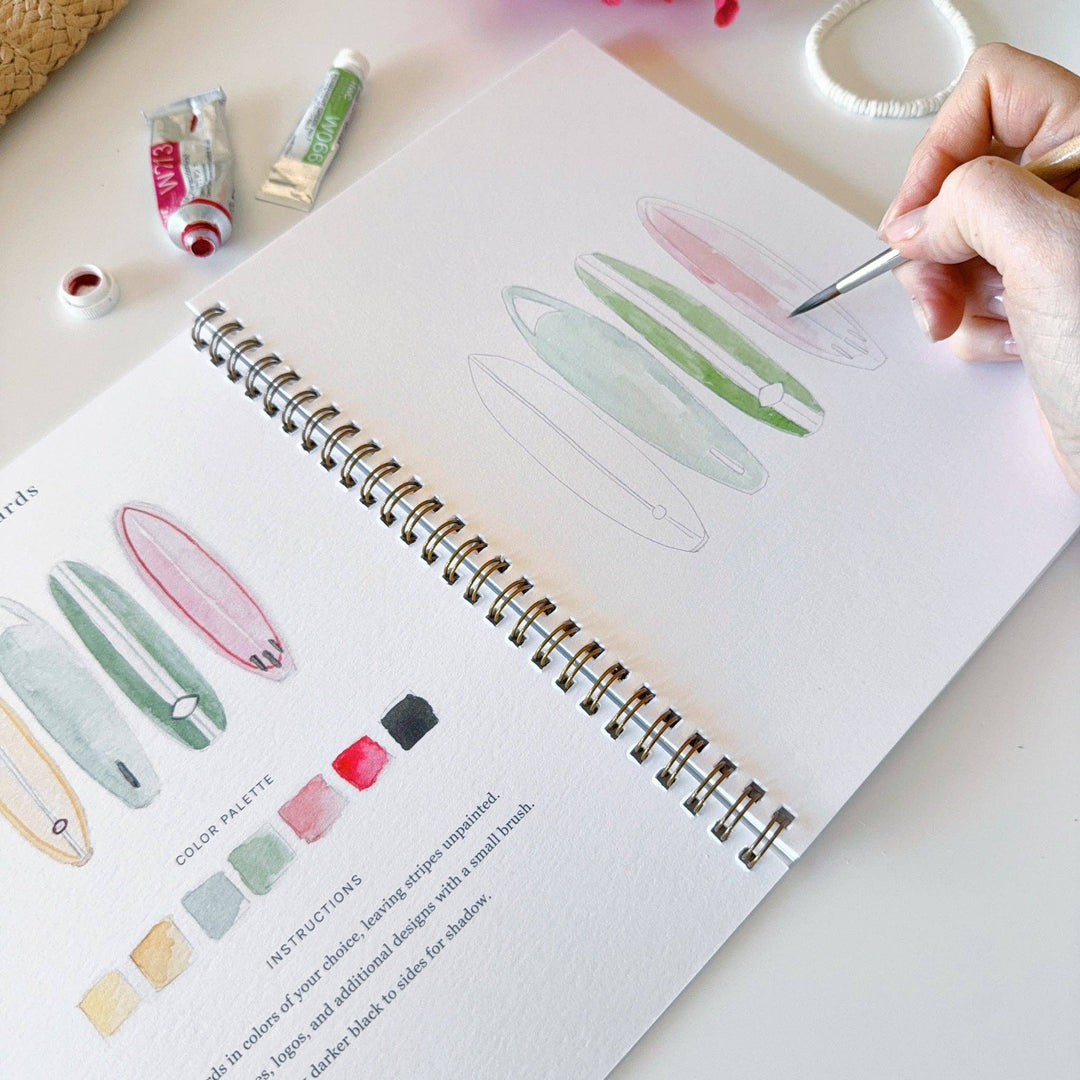 Watercolor Workbook Tropical