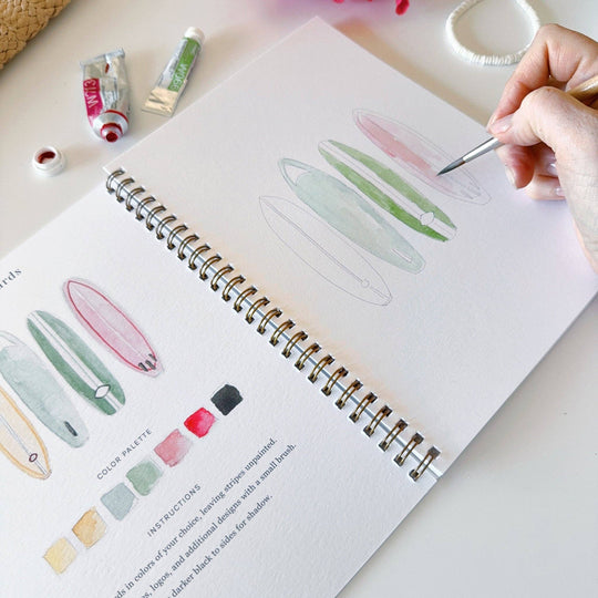 Watercolor Workbook Tropical
