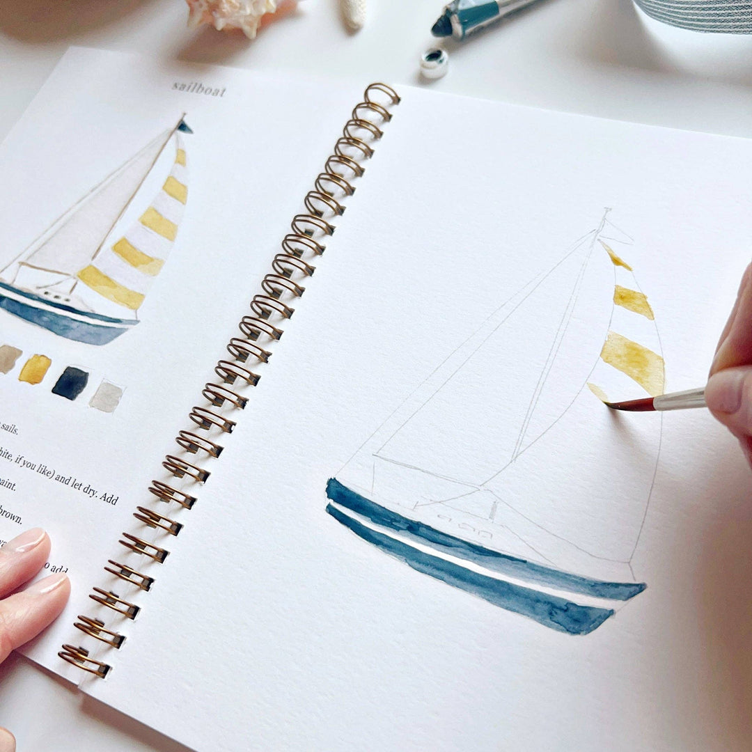 Watercolor Workbook Seaside