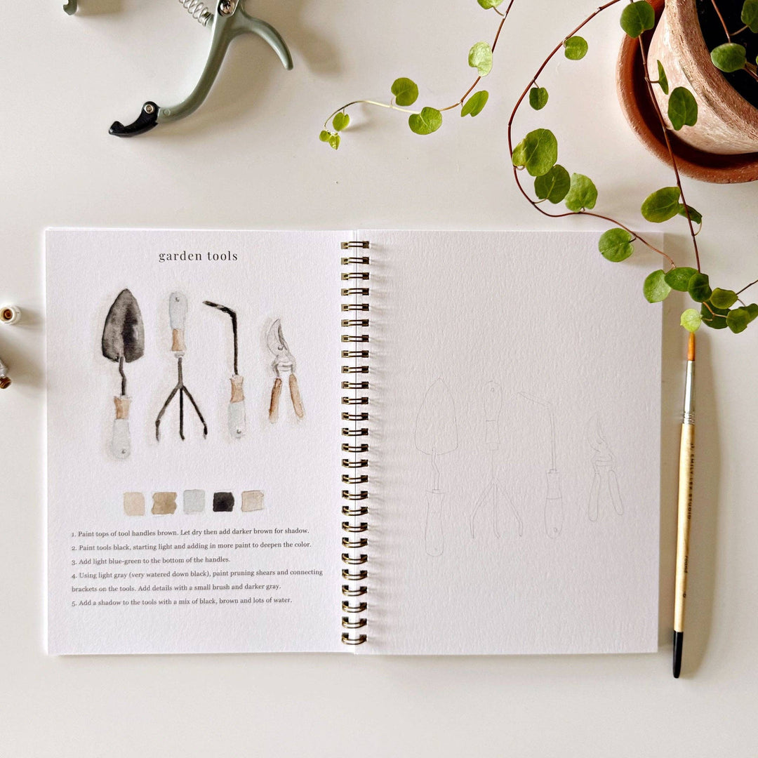 Watercolor Workbook Garden