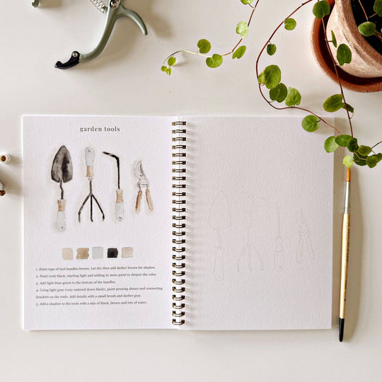 Watercolor Workbook Garden