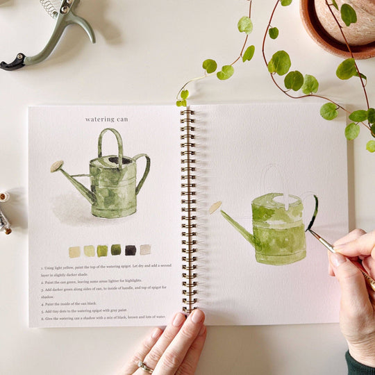 Watercolor Workbook Garden