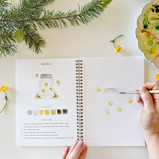 Watercolor Workbook Camping