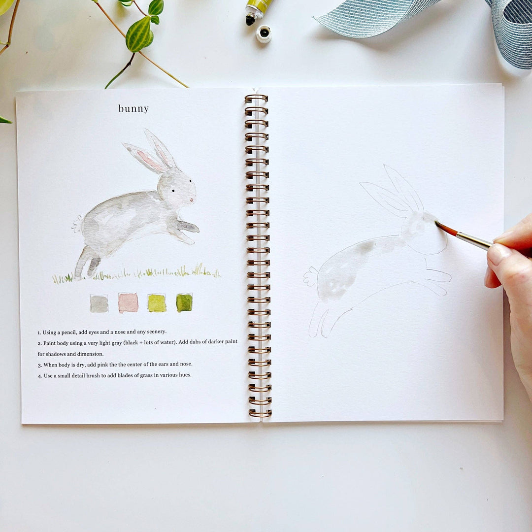 Watercolor Workbook Animals
