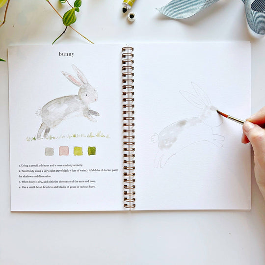 Watercolor Workbook Animals