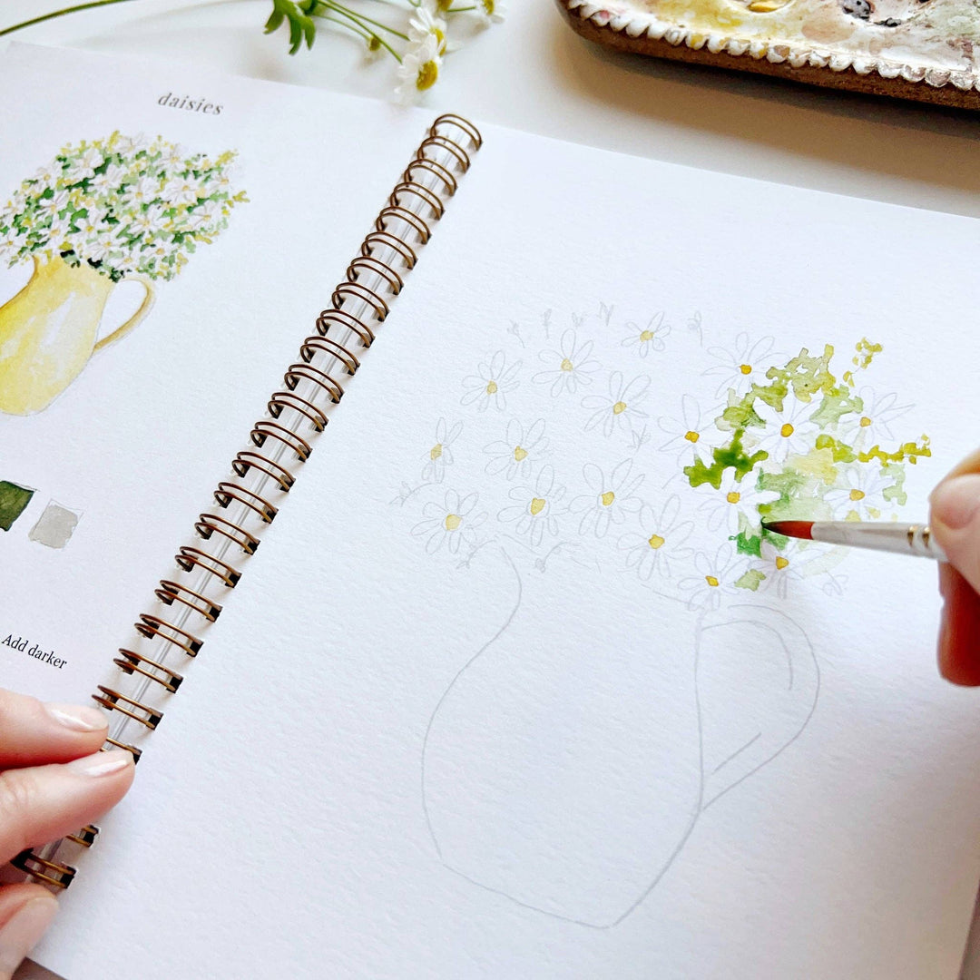Watercolor Workbook Flowers