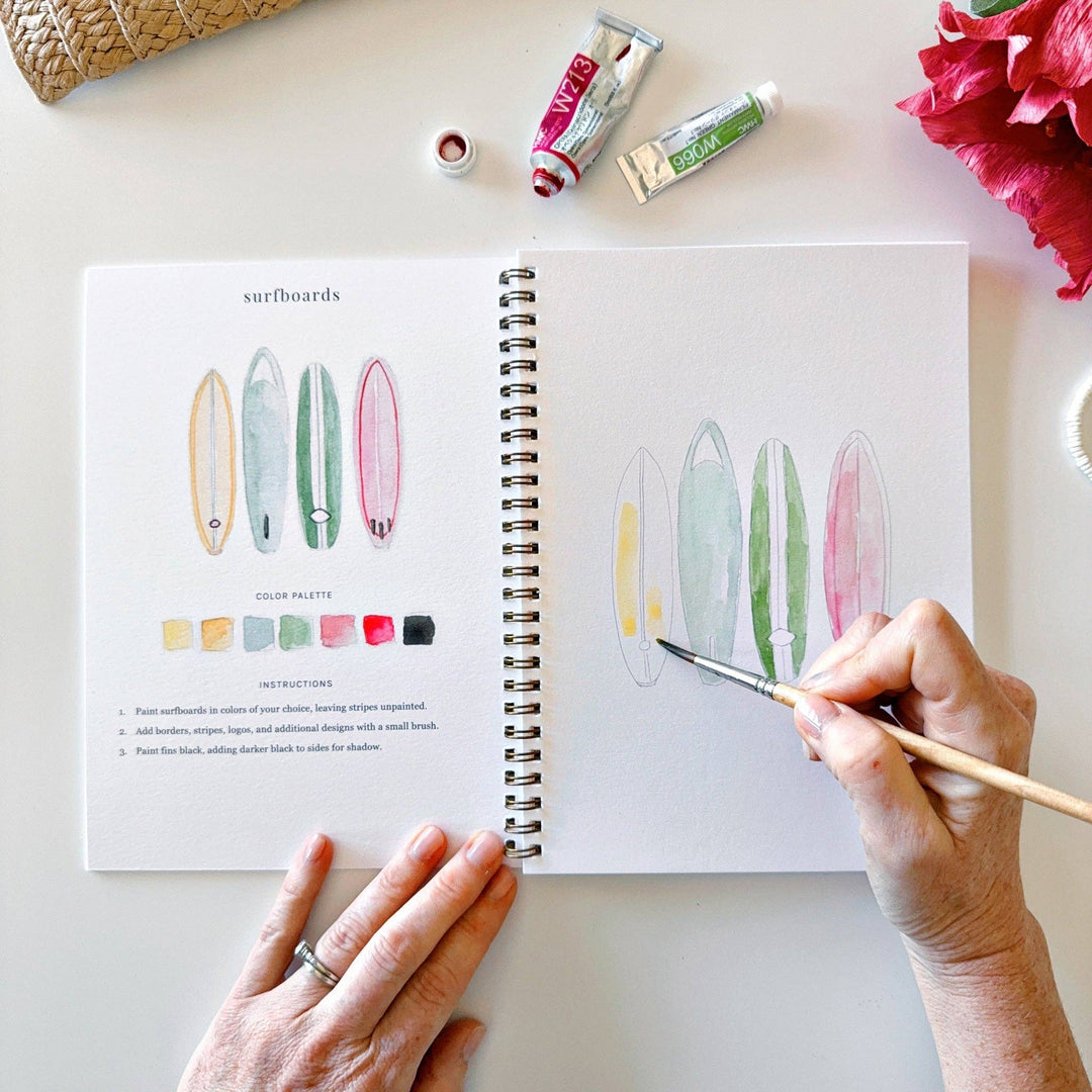 Watercolor Workbook Tropical