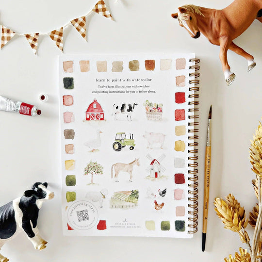 Watercolor Workbook Farm
