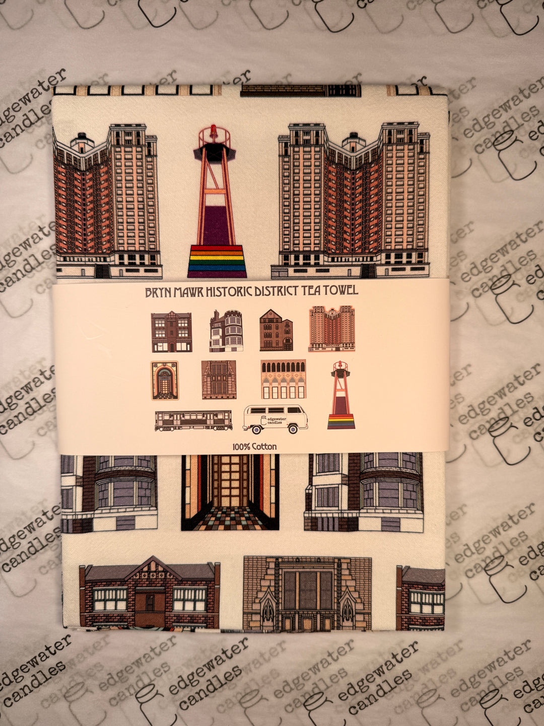 Bryn Mawr Historic District Tea Towel