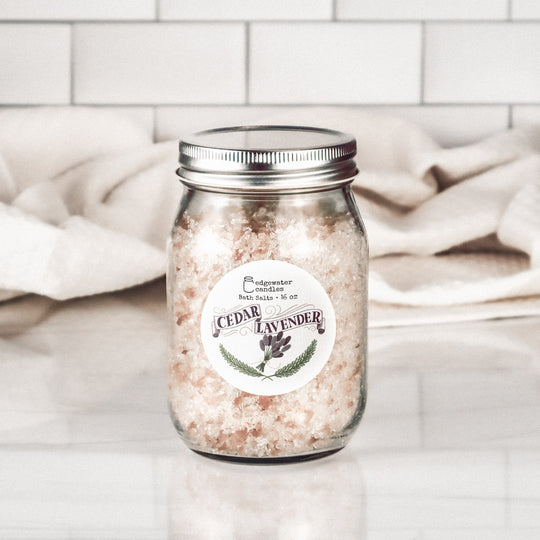 Bath Salts - Cedar Lavender