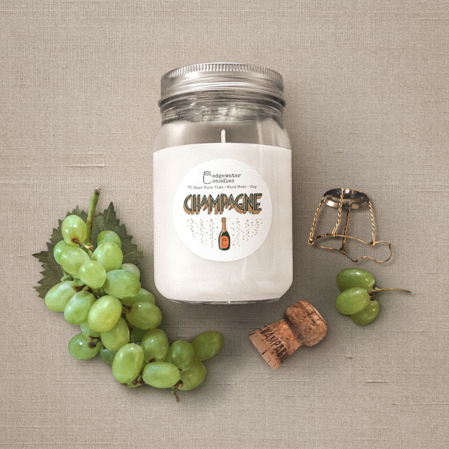 Champagne edgewater candles
