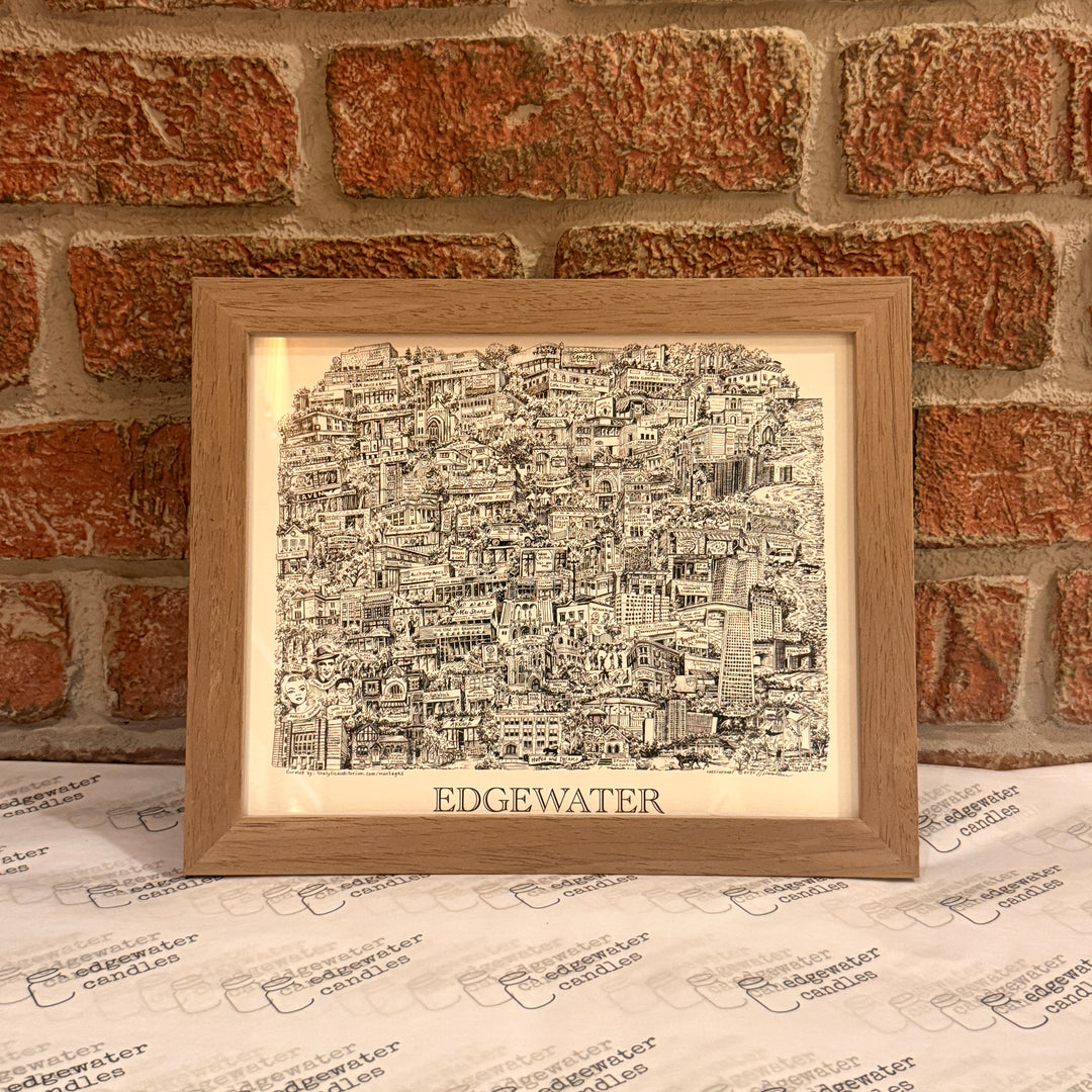 Edgewater Montage Print 8x10 Framed