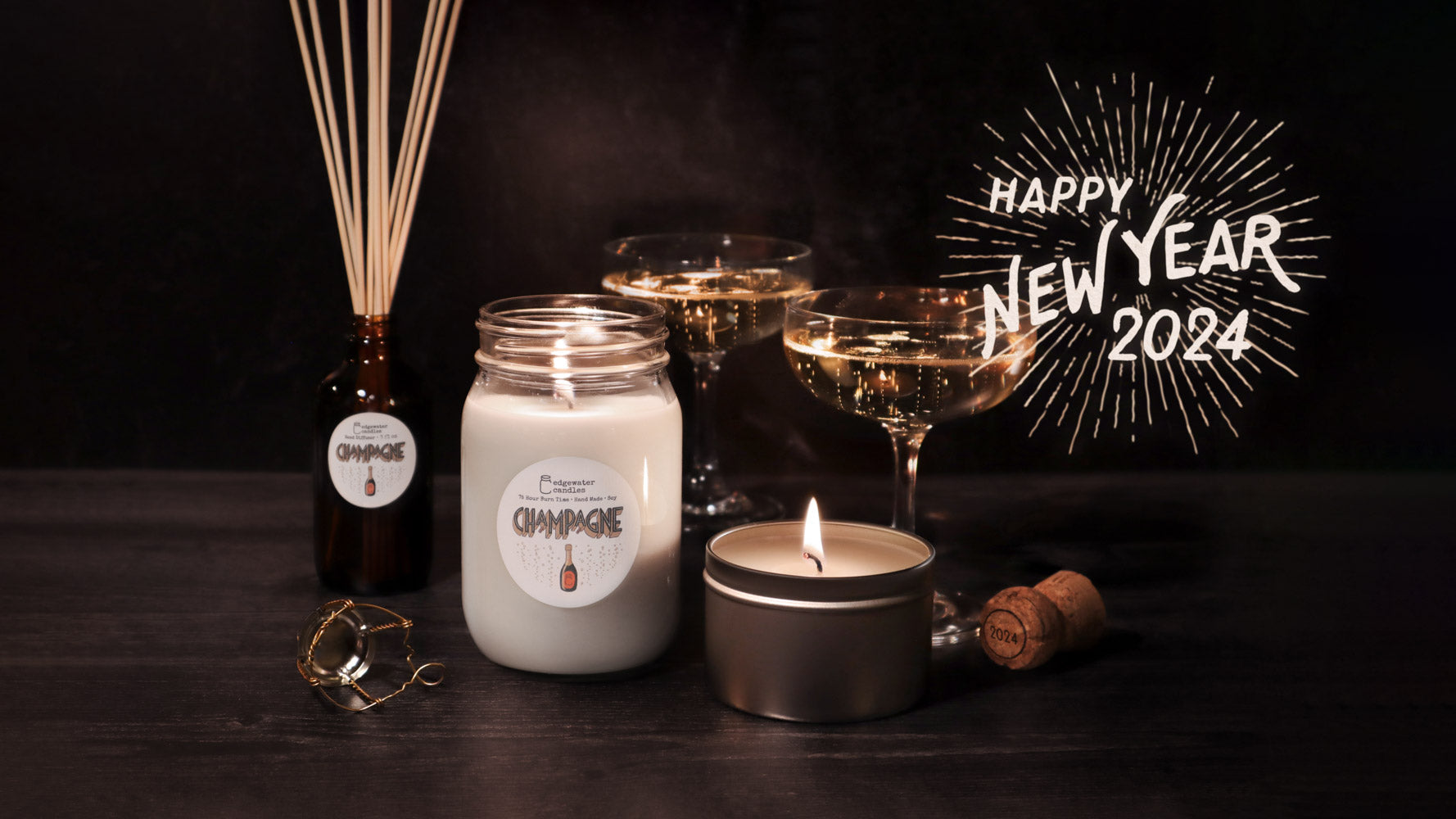 Edgewater Candles Soy Candles Handmade in Chicago edgewater candles