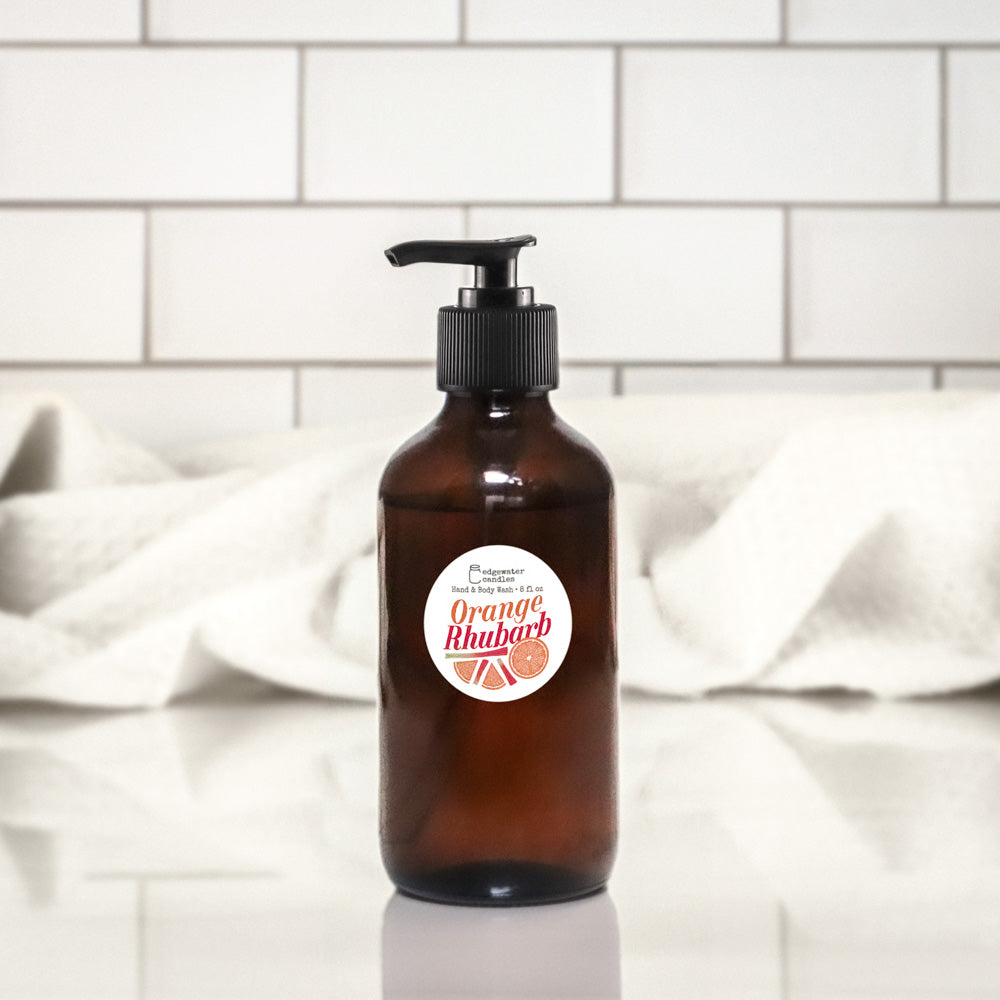 Hand & Body Wash - Orange Rhubarb