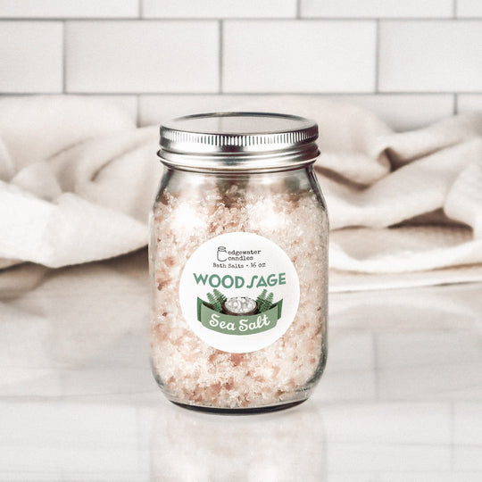 Bath Salts - Wood Sage Sea Salt