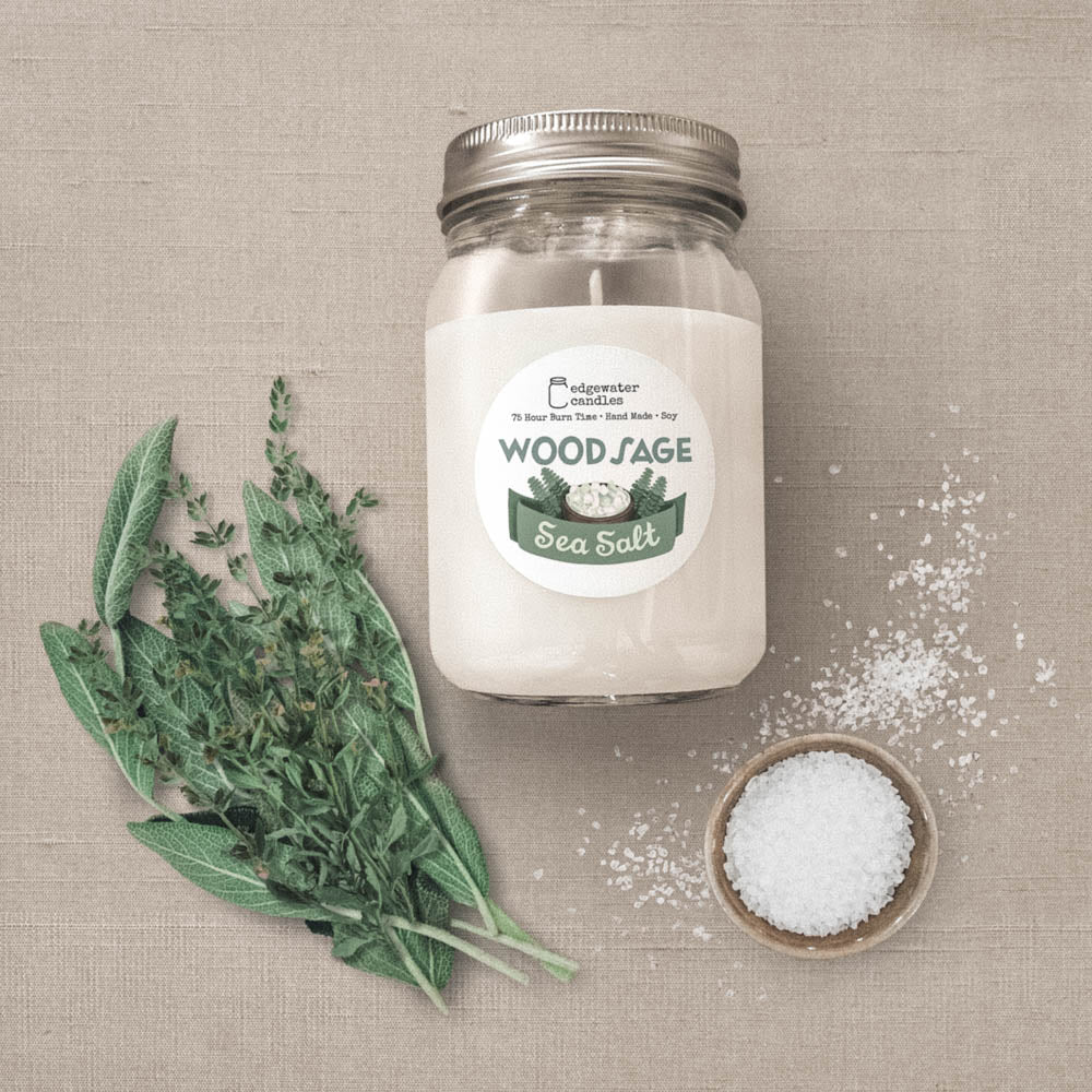 wood sage & sea salt collection セット Wood Sage Sea Salt – edgewater candles