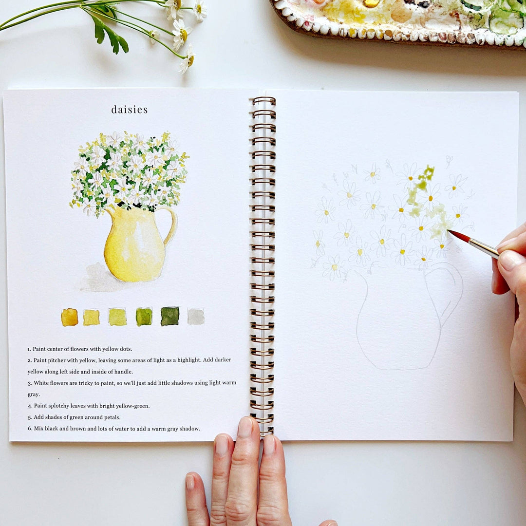 Watercolor Workbook Flowers