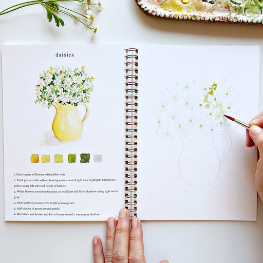 Watercolor Workbook Flowers
