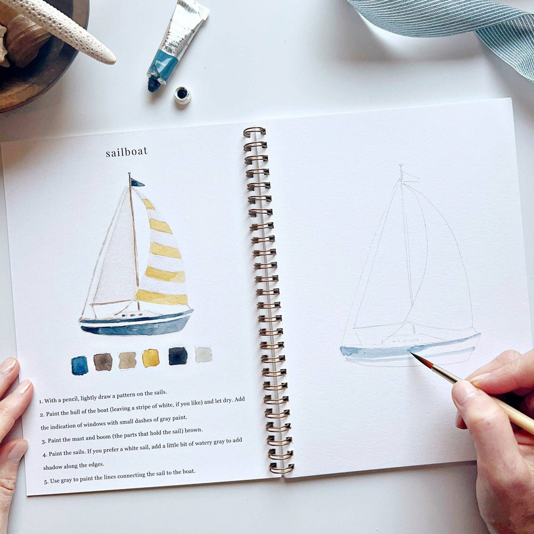 Watercolor Workbook Seaside